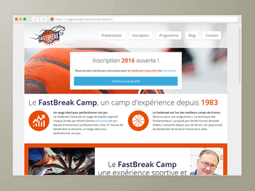 FastBreak Camp - Stage de Basketball