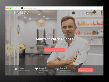 Hairlov - Plateforme pour coiffeurs