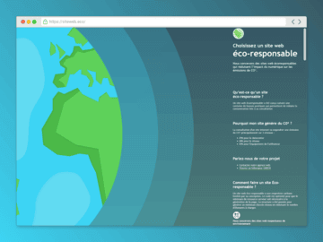 Éco-conception de Site Web