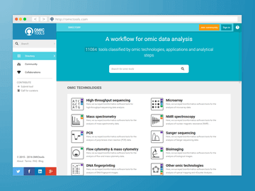 Omictools - Plateforme bio-informatique